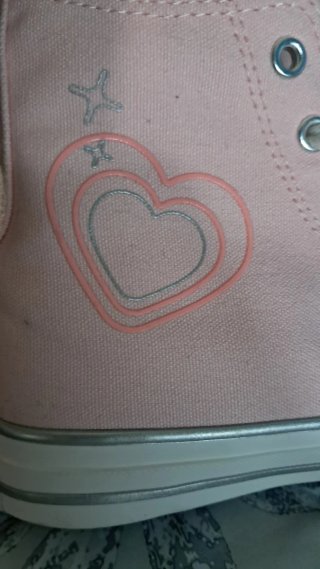 Converse All Star Edición Especial Love Rosa