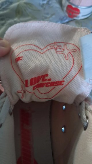 Converse All Star Edición Especial Love Rosa