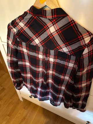 Camisa cuadros Bershka