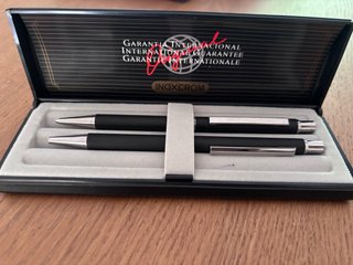 Conjunto Inoxcrom Bolígrafo y Portaminas