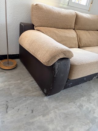 Sofá Chaise Longue 3m Desenfundable