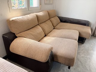 Sofá Chaise Longue 3m Desenfundable