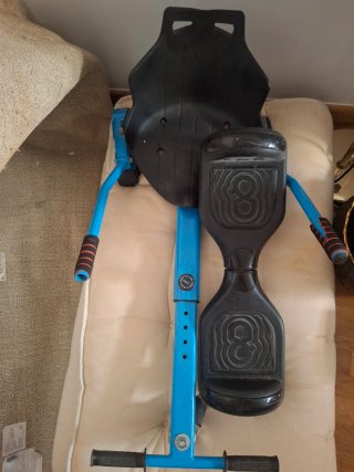 Carrito para Hoverboard Azul