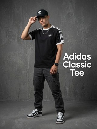 Camiseta Adidas Clásica Talla S