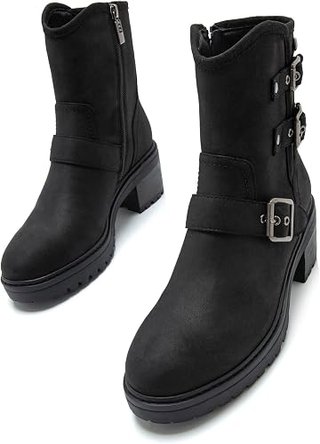 Botines MTNG Mujer Talla 40 Negro