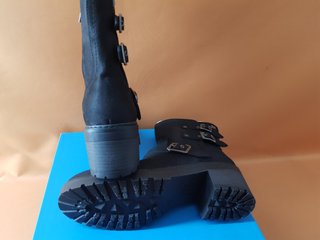 Botines MTNG Mujer Talla 40 Negro