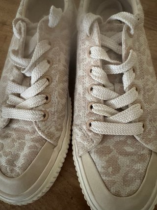 Sapatilhas Zara Tam 38 Bege/Branco