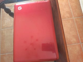 Portátil HP Pavilion Rojo/Negro