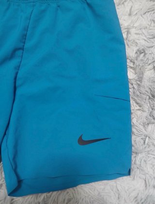 Pantalón corto deportivo Nike azul Talla S