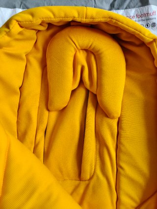 Saco Bugaboo Amarillo