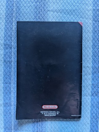 Super Mario All-Stars SNES Manual PAL
