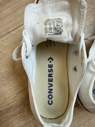 Converse All Star Blancas Talla 36.5