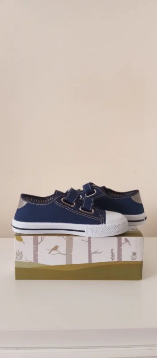 Zapatillas niño/a velcro azul marino