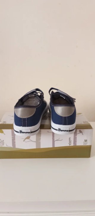 Zapatillas niño/a velcro azul marino