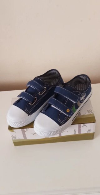 Zapatillas niño/a velcro azul marino