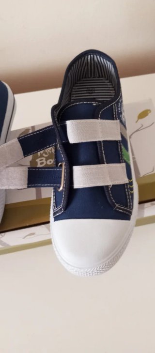 Zapatillas niño/a velcro azul marino