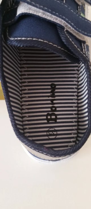 Zapatillas niño/a velcro azul marino