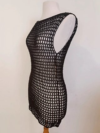 Vestido negro Ibiza