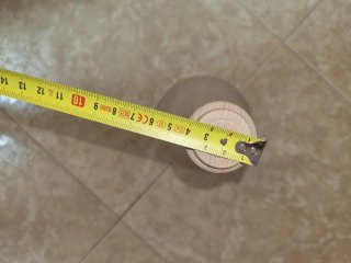 Pie de mueble torneado en haya, precio unidad