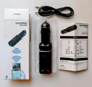 Receptor Bluetooth Unotec BLUCAR2 Coche