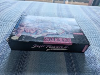 Street Fighter II Turbo SNES CIB NT