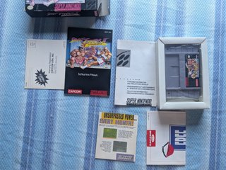 Street Fighter II Turbo SNES CIB NT