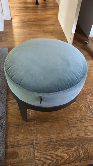 2 Pouf Natuzzi Italia Cassia in Velluto