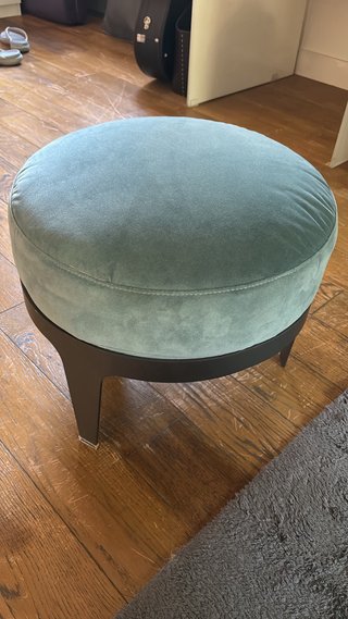 2 Pouf Natuzzi Italia Cassia in Velluto