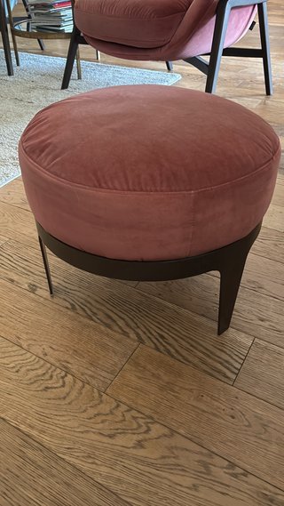 2 Pouf Natuzzi Italia Cassia in Velluto