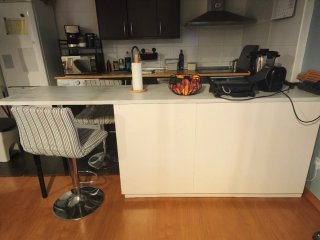 Isla de cocina IKEA a medida