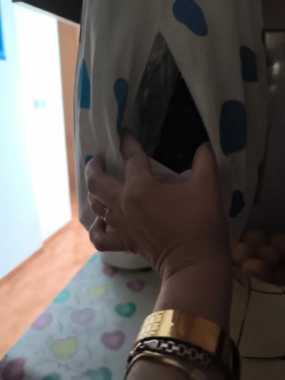 Guarda bolsas de tela con diseño de vaca