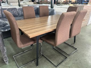 Mesa + 6 sillas de comedor