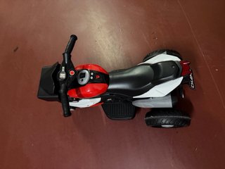 Moto eléctrica HOMCOM infantil roja y blanca