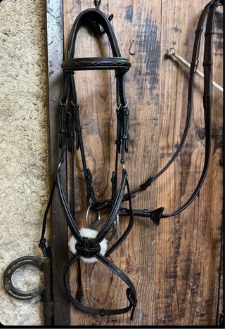Cabezada Mexicana Caballo Marron