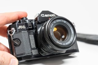 Canon A-1 + Lente FD 50mm 1:1.8