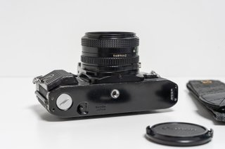 Canon A-1 + Lente FD 50mm 1:1.8