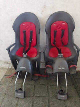2 Asientos Infantiles Bicicleta Hamax
