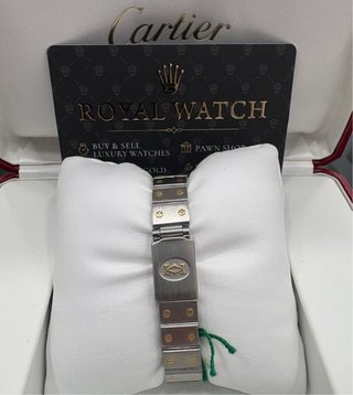 Cartier Santos Galbee Oro y Acero