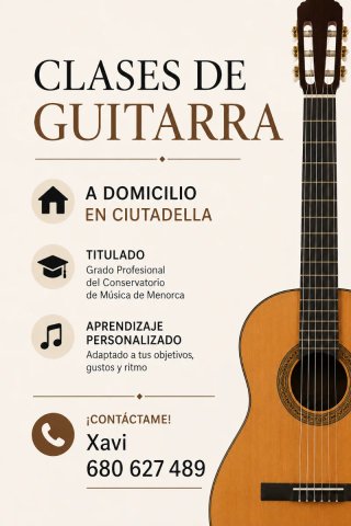 Clases de guitarra