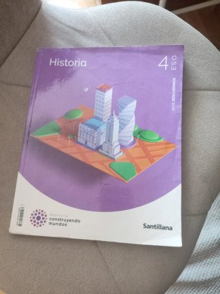 Libro Historia de 4 ESO Santillana