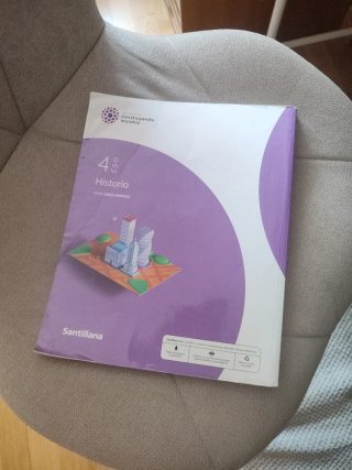 Libro Historia de 4 ESO Santillana