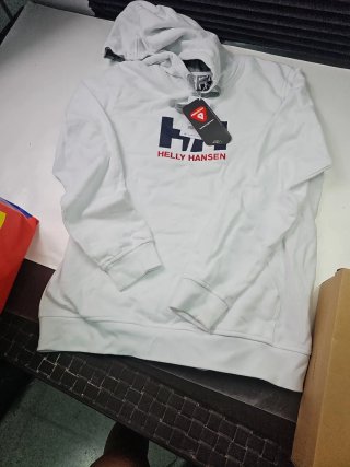 Sudadera Helly Hansen Blanca con Capucha