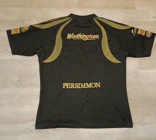 Camiseta Rugby Ospreys Kooga Talla XL Negra