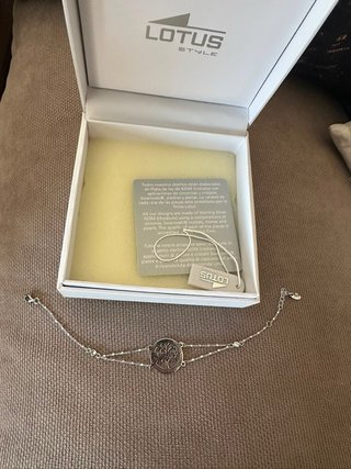 Pulsera Lotus Plata Árbol de la Vida