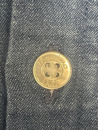 Camisa vaquera Massimo Dutti azul