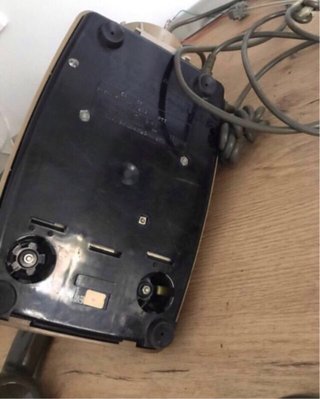 Teléfono antiguo de disco