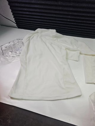 Jersey Columbia Blanco Mujer