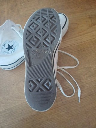 Converse All Star Blancas Talla 37