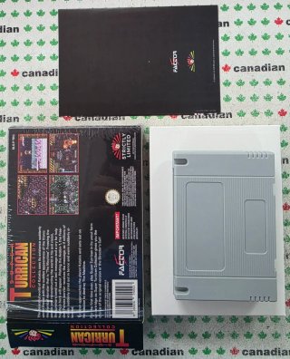 SNES Turrican Collection Strictly Limited PAL