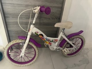 Bicicleta infantil Dora la Exploradora 16 pulgadas